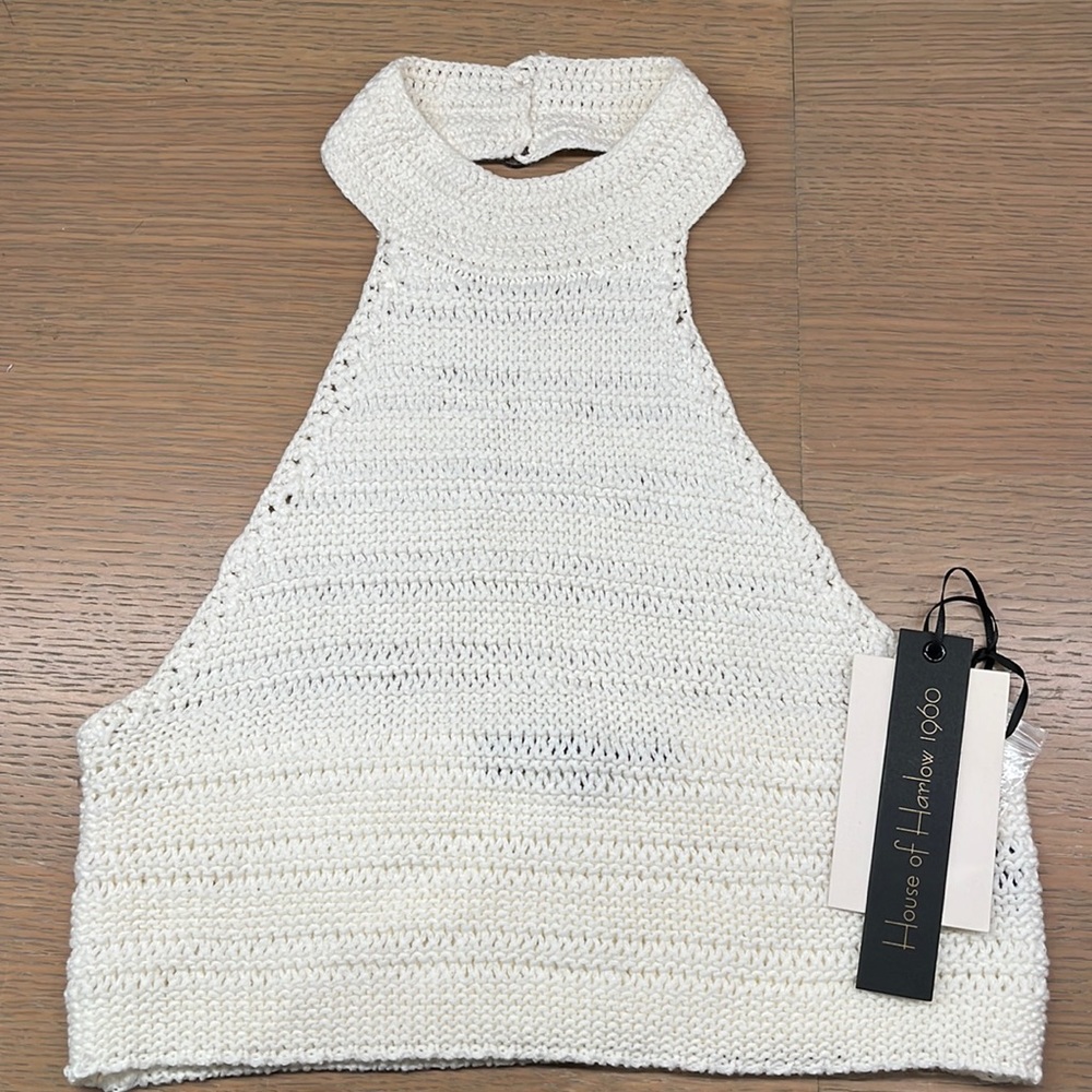 House of Harlow 1960 x Sofia Richie Ryleigh Crochet Top